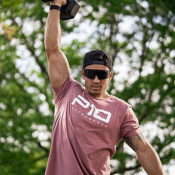 P10 Performance - Active Fuel Fitness Recovery Energy Drink, B Vitamins, Electrolytes for Hydration Recovery, Zero Sugar & Zero Calories, 150mg Caffeine - Cherry Lime, 12oz Cans (12 Pack)