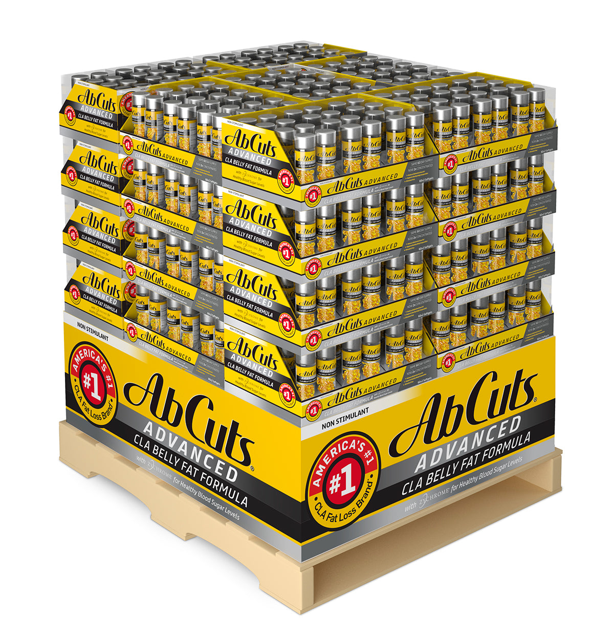 Ab Cuts Advanced | #1 CLA Belly Fat Burner, Easy to Swallow Softgels | 120 count