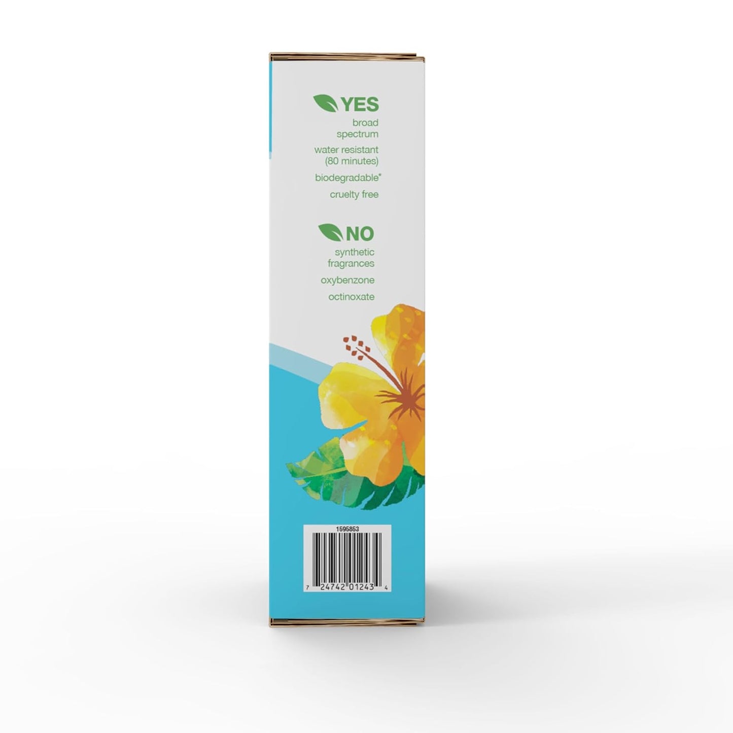 Alba Botanica - Spray Broad Spectrum SPF 50 Sunscreen, Water Resistant and Biodegradable - SPF 50, Hawaiian Coconut Sunscreen, 8 fl oz Bottle (Pack of 2)