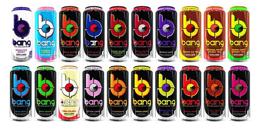 BANG Energy Drink - Zero Calories, Sugar Free, With Super Creatine, Ultra CoQ10 - Surprise Variety Pack, (12 Cans)