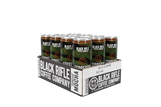 Black Rifle Coffee Company RTD - Espresso Mocha, 11 Fl Oz (Pack of 12)