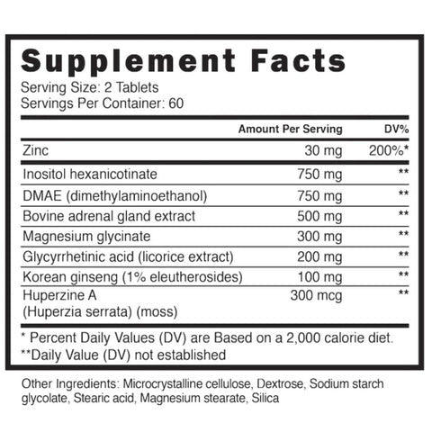 Blackstone Labs - Adrenal Care - Healthy Cortisol, Adrenal Gland; Reduce Stress - 120 Tablets