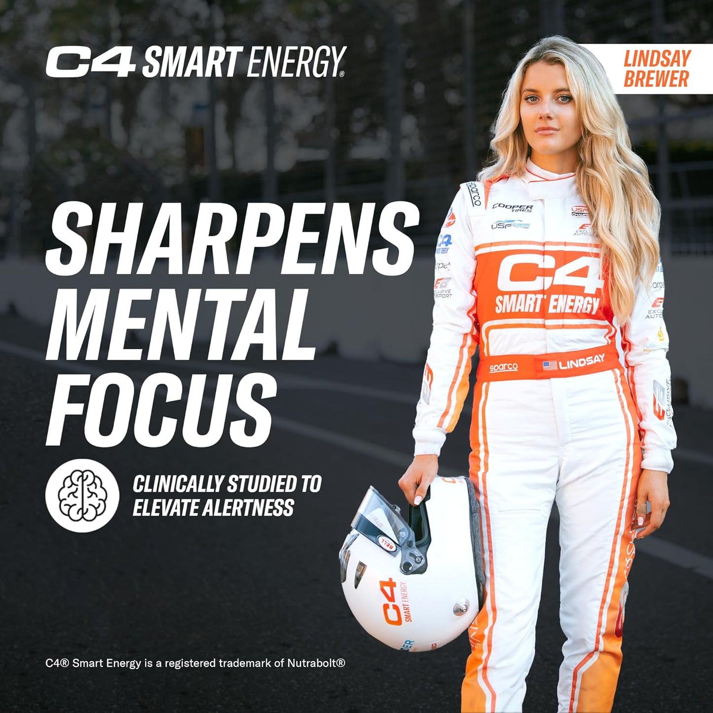 C4 Smart Energy Drink - Sugar Free Performance Fuel & Nootropic Brain Booster, Coffee Substitute or Alternative | Peach Mango Nectar 12 Oz - 24 Pack