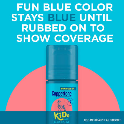 Coppertone Kids Roll On Sunscreen Lotion SPF 50 - 2.5 FL OZ (Pack of 2)