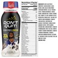 DON’T QUIT Clean Sports Protein Shake - 33 Grams of Protein Per Serving with 26 Vitamins and Minerals and Only 1 Gram of Sugar - No Artificial Colors, Flavors, or Sweeteners (Cookies & Cream, 12 Pack)