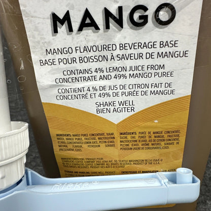 Starbucks Fontana - Premium MANGO Sauce, Beverage & Dessert Base - 63oz Bottle + Pump