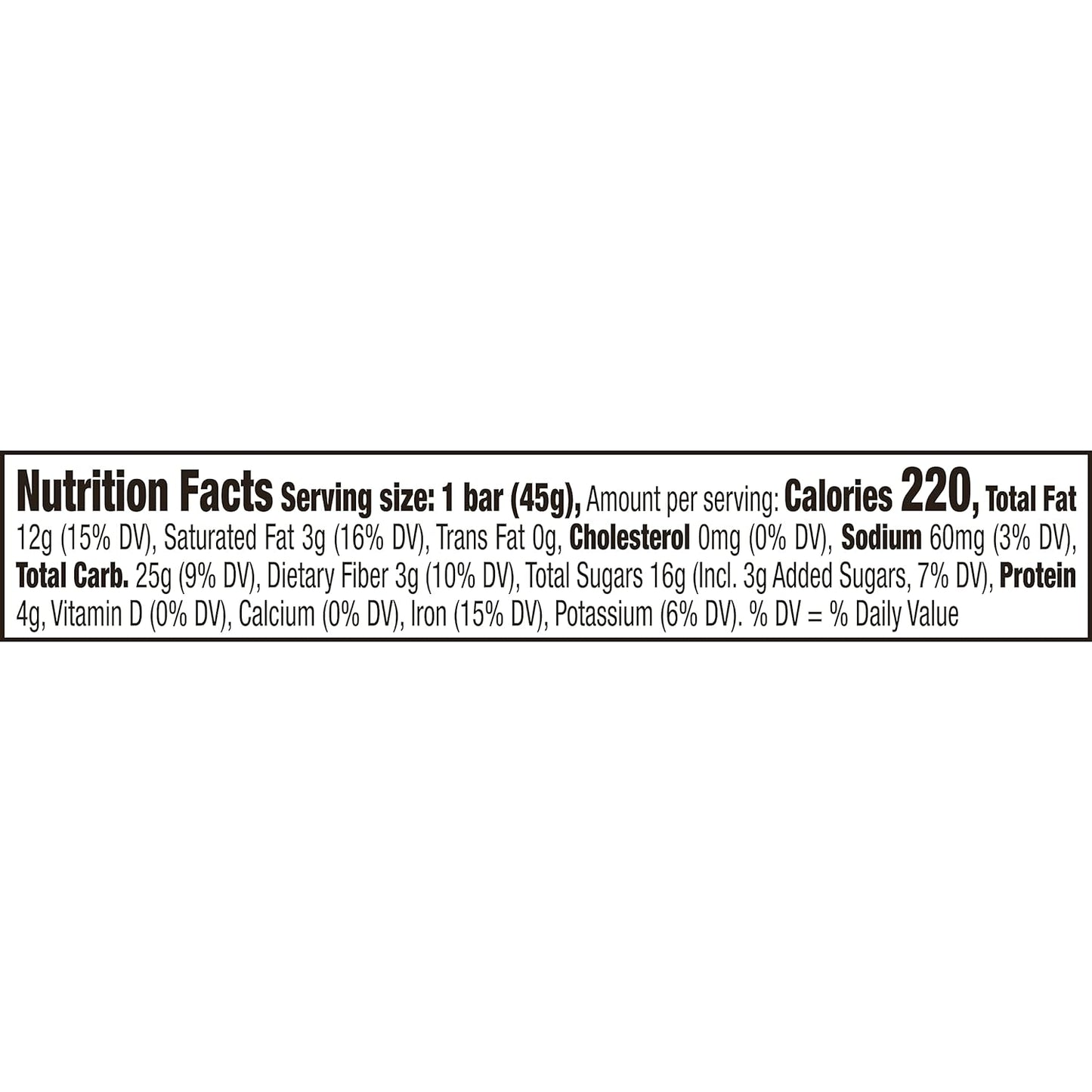 Larabar - Plant Based, Gluten Freen, Vegan - Chocolate Chip Cookie Dough, 16 Bars