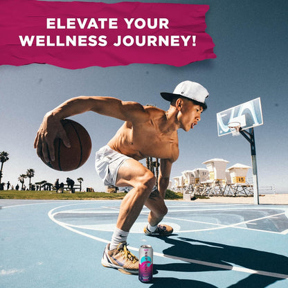 Neptune Sugar Free Electrolyte Drink, Naturally Flavored Water with Electrolytes for Daily Hydration, Pre or Post Workout, Fitness, Low Calorie Non Carbonated Electrolyte Water, 16oz Cans - Berry (12-Pack)