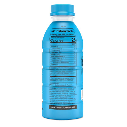 PRIME Hydration - Sports Drink, Electrolyte Enhanced, 250mg BCAAs, B Vitamins, Antioxidants - Tropical Punch, Lemon Lime, Blue Raspberry - Mix Flavors Variety Pack, (15) x 16.9oz Bottles