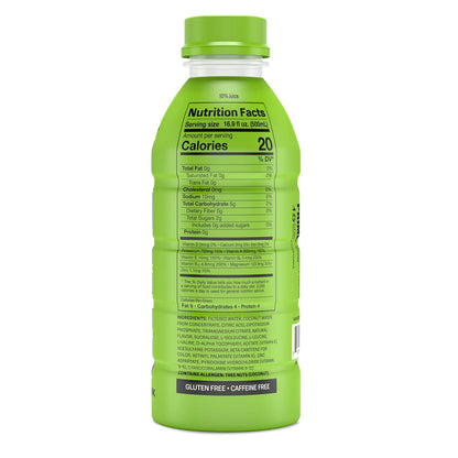 PRIME Hydration - Sports Drinks, Electrolyte Enhanced for Replenishing Fluids, 250mg BCAAs, B Vitamins, Antioxidants, Low Sugar - LEMON LIME, 16.9 Fl Oz (12 Pack)
