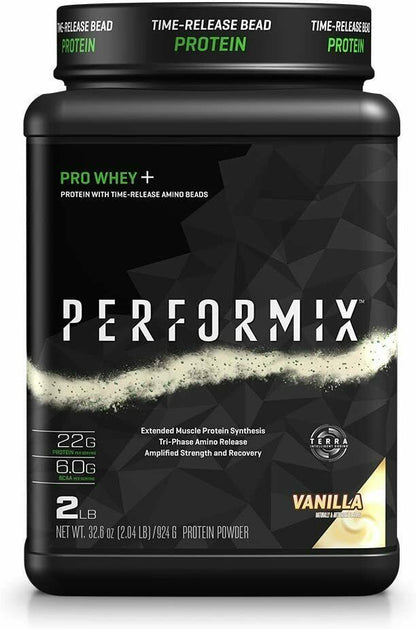 Performix PRO WHEY - Protein Powder, Amino Beads, BCAA - Vanilla, 2.04 lbs