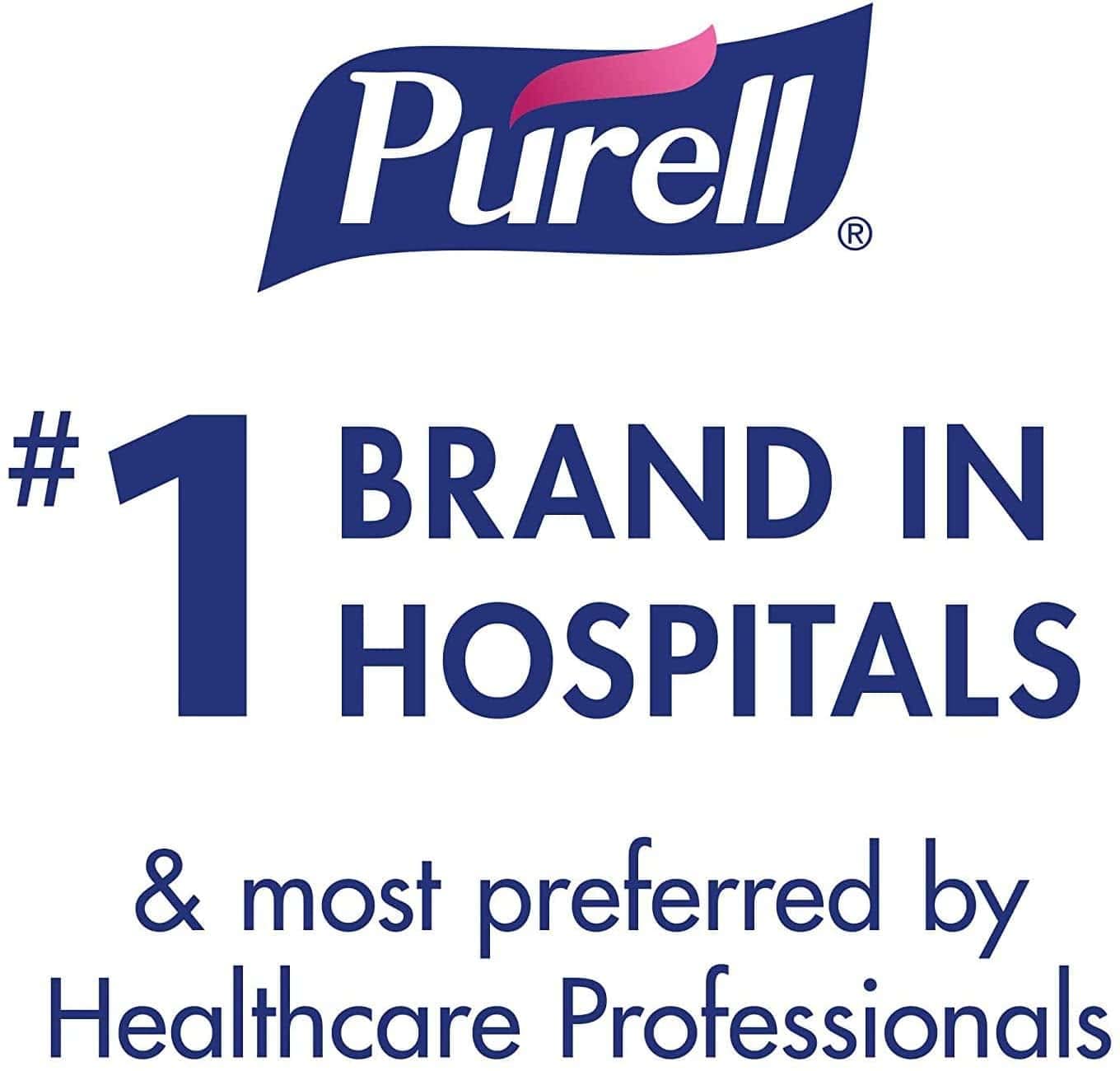 Purell Advanced Hand Sanitizer Refreshing Gel, Clean Scent, 1-Liter Pump Bottle (9632-04)