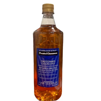 Starbucks Flavoring Syrup For Coffee & Tea - Toasted Cinnamon, 1 Liter (+) Pump
