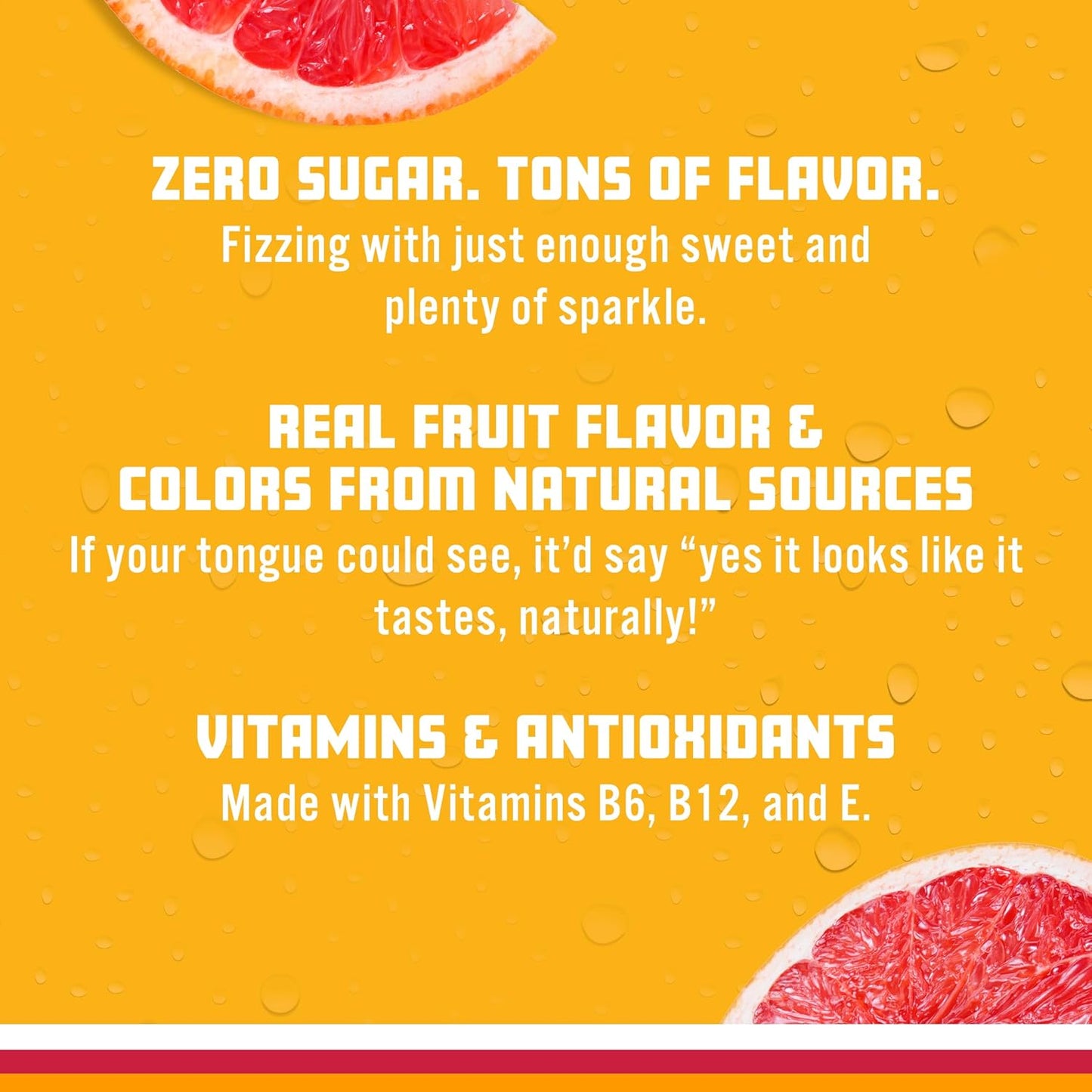 Sparkling Ice, Pink Grapefruit Sparkling Water, Zero Sugar Flavored Water, with Antioxidants and Vitamins, Zero Sugar, 17 fl oz Bottles (Pack of 24)