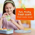 Wet Ones Kids Writable Wrapper Antibacterial Hand Wipe Singles, 24 Ct, Fruity Fresh Scent, 6 PACK